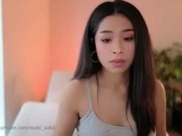 Chaturbate wabi_sabii is Freechat wabi_sabii — Make me cum Tip 5+ to vibe my lush | HORNY NUMBERS 111 * 222 * 333 * 444 * 1111 #asian #lovense